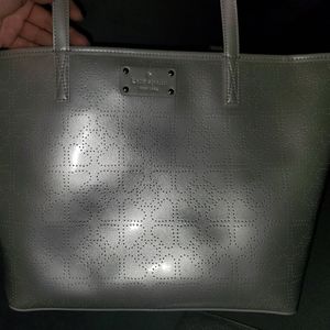Authentic Kate Spade Metallic Tote
